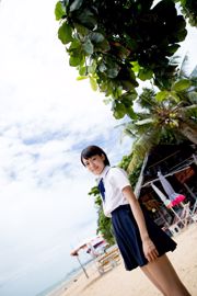 Nishino Koharu "Seragam Sekolah Tepi Laut + Baju Renang High Fork" [Minisuka.tv]