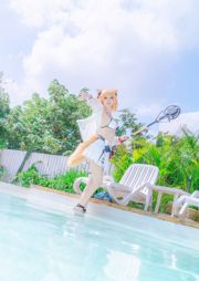 [Cosplay-Foto] Süße Tierbloggerin Yui Goldfish – leerer Badeanzug